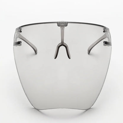 Full Face Shield Sunglasses Mask – UV400 Anti-Spray Cycling & Protective Goggles
