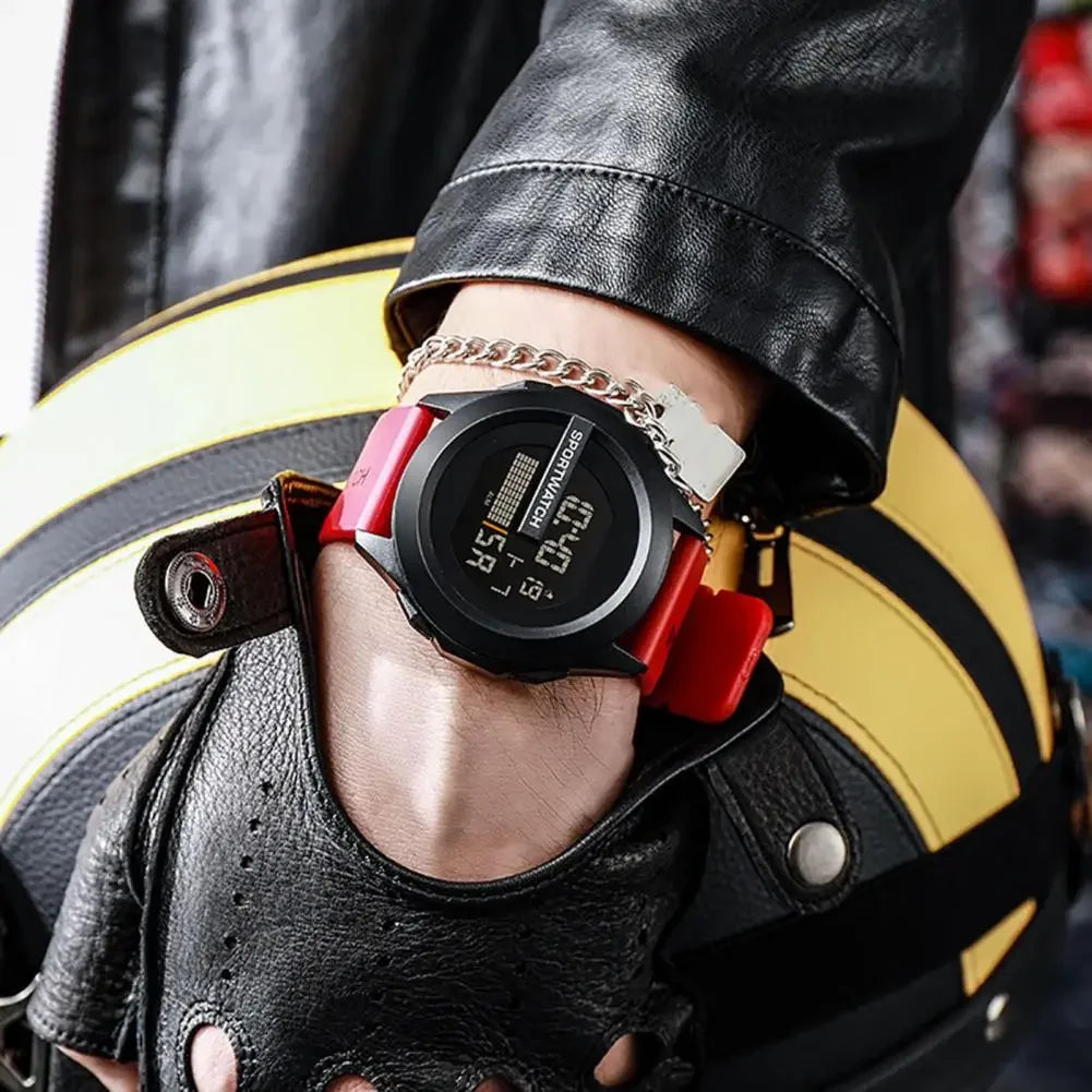 Men's Sports Watches Alarm Clock Multifunction Men LED Digital Watch Waterproof Fitness Sport Electronic Watch for Male Clock - BeeTrendyShop.COM