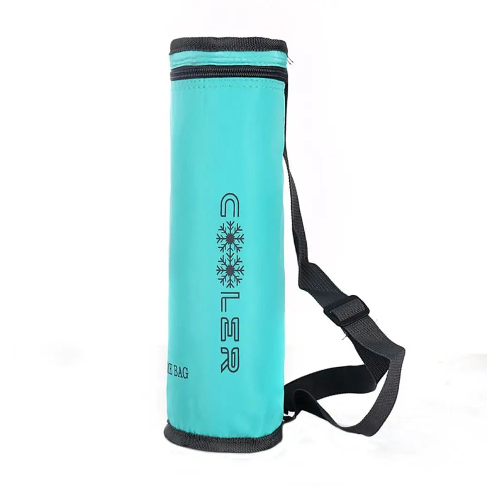 Oxford Insulated Water Bottle Cover – Waterproof Thermal Cup Sleeve with Strap