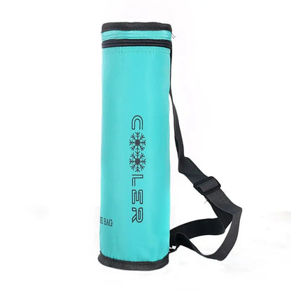 Oxford Insulated Water Bottle Cover – Waterproof Thermal Cup Sleeve with Strap