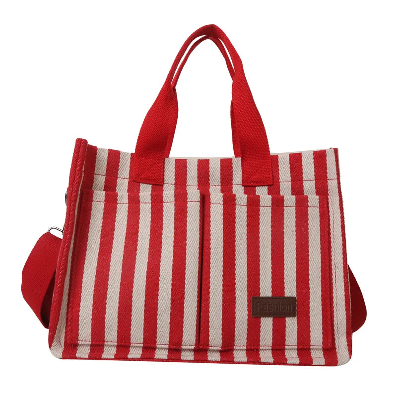 Cool Street Handbag, Large Capacity Women's Shoulder Bag, trendy