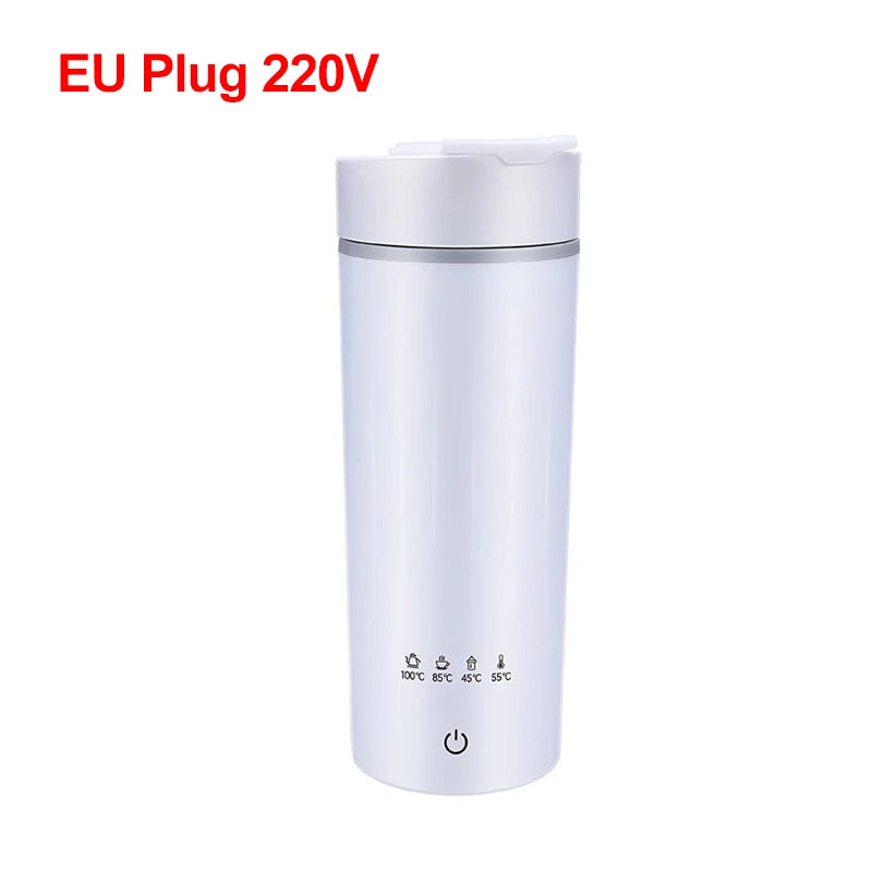 Portable Electric Kettle 475ML – Mini Travel Water Heater for Coffee & Tea