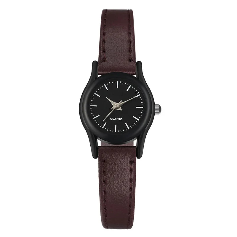 2024 New Couples Watches Leather Strap Minimalist Fashion Quartz Wristwatches Multiple Colors for Loved Ones Gift parejas reloj