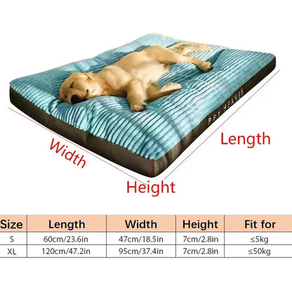 Snuggle Fleece Pet Bed & Blanket - Detachable, Warm Mat for All-Size Dogs & Cats - BeeTrendyShop.COM