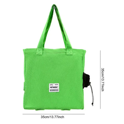 Soft Breathable Walk-Design Pet Carrier Bag – Nylon Backpack for Cats & Dogs