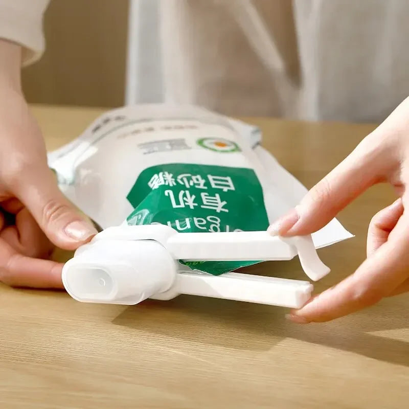 2PCS Food Bag Clips, With Lid Sealing Clips