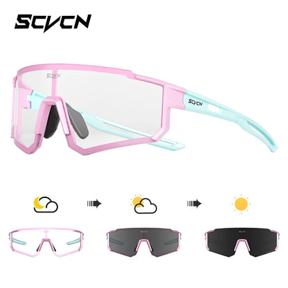 SCVCN Sport Cycling Sunglasses – TR90 Frame UV400 for Hiking & Baseball
