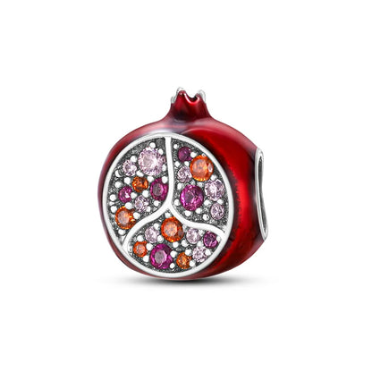 925 Sterling Silver Red Wine, Chili & Dumbbell Charm Bead – Fun DIY Jewelry