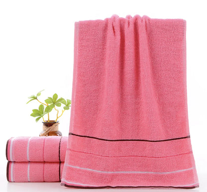 1 Pc Thickened Absorbent Bath Towel Soft Face Towel for Home - BeeTrendyShop.COM