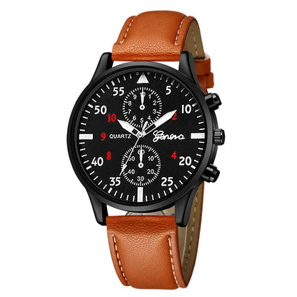 Watches for Men Reloj Hombre Fashion Retro Business Hand Watch Leather Watches Quartz Wristwatch Clock Gift Relogios Masculino - BeeTrendyShop.COM