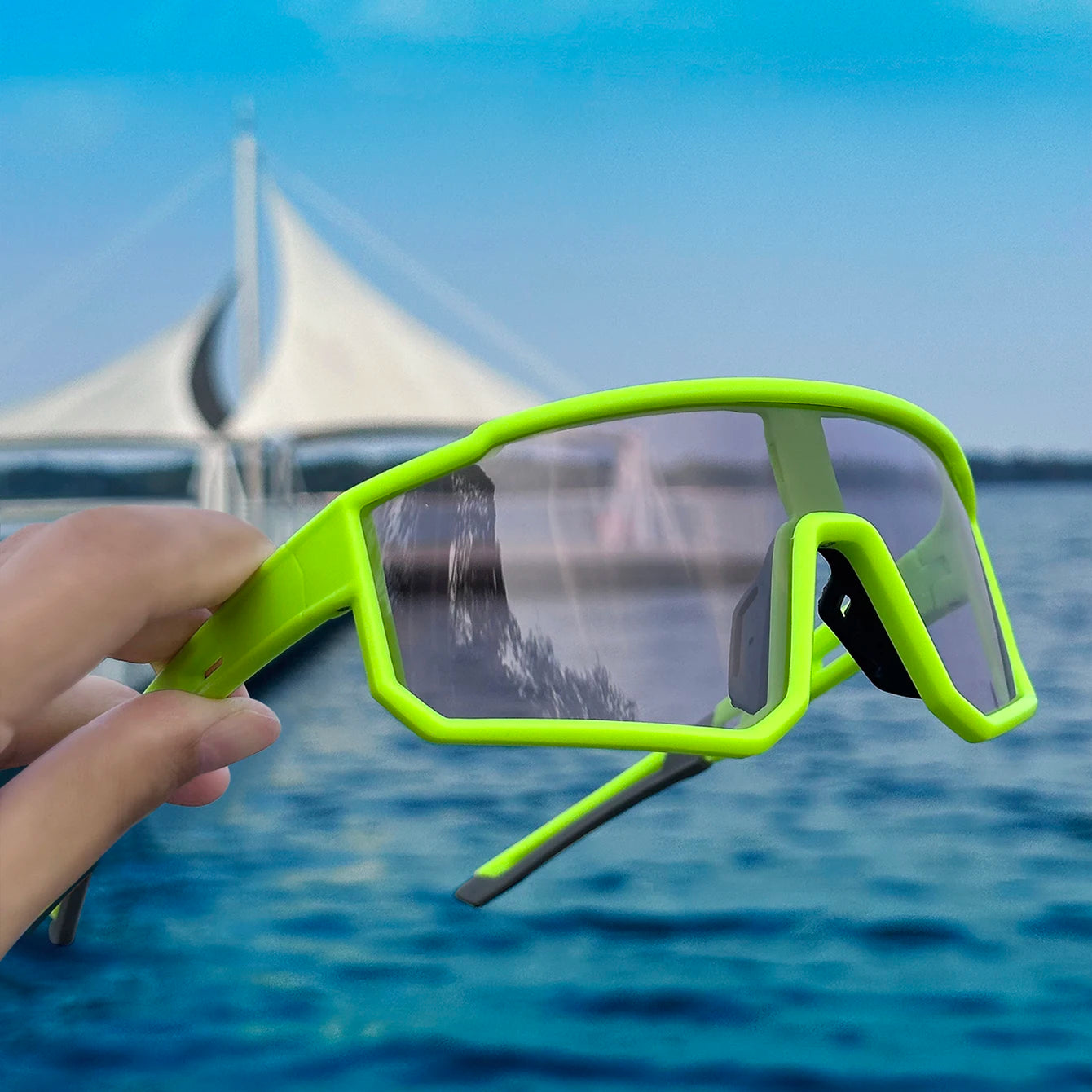 Windproof Fishing Sunglasses – UV400 Outdoor Sport Running & Cycling Eyewear