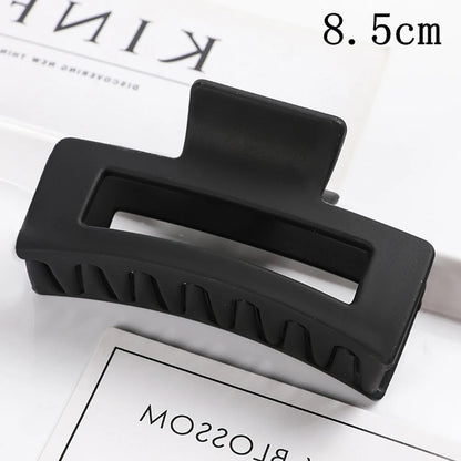 Korean Large Plastic Hair Claw Clip – Fashion Crab Barrette for Women & Girls