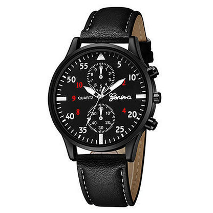 Watches for Men Reloj Hombre Fashion Retro Business Hand Watch Leather Watches Quartz Wristwatch Clock Gift Relogios Masculino - BeeTrendyShop.COM
