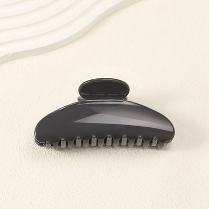 11CM Large Hair Claw Clip – Simple Plastic Crab Clamp for Women & Girls