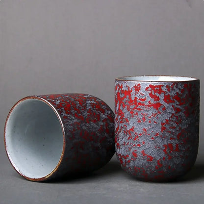 Ceramic Kung Fu Tea Cup 130ML – Handmade Porcelain Coffee Water Mug