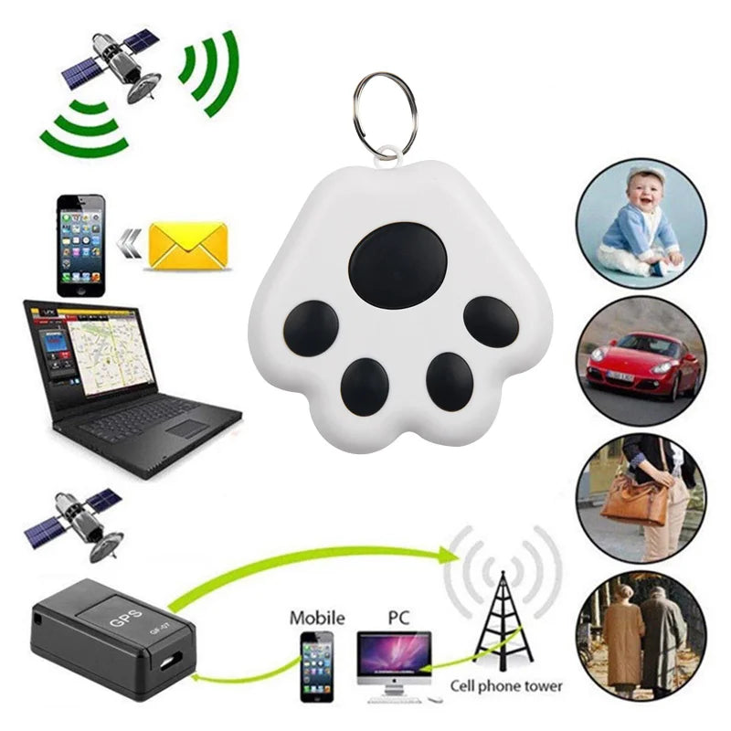 Mini Portable for luggage Cat Dog Pet Tracking Bluetooth 5.0 Hidden GPS