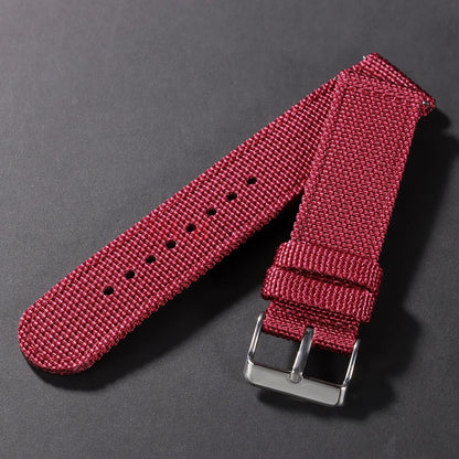Nylon Canvas Watch Band Woven Soft Belt Universal Bracelet for Men Women Sport Military Universal  Wristband 18mm 20mm 22mm 24mm - BeeTrendyShop.COM