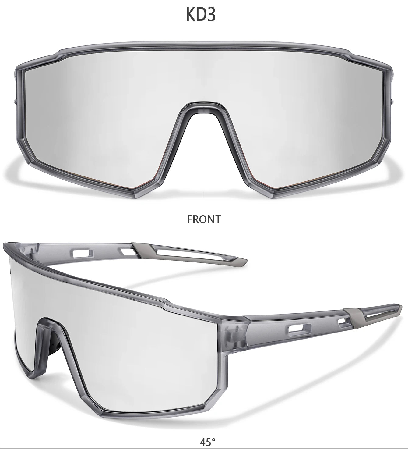 Windproof Fishing Sunglasses – UV400 Outdoor Sport Running & Cycling Eyewear