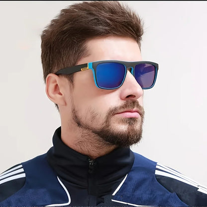 2-Pack Square Polarized Sunglasses – Anti-Glare UV400 for Travel & Driving