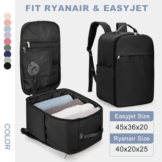 Ryanair Backpack 40x20x25 – Cabin Bag Approved Carry-On Travel Backpack