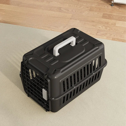 Portable Pet Travel Carrier Cage – Cats & Small Dogs (44×31×27cm)