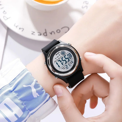 SKMEI 2094 Luxury Watch for Women Stopwatch Lady Waterproof Shockproof LED Display Countdown Ladies Digital Wristwatches Clock - BeeTrendyShop.COM