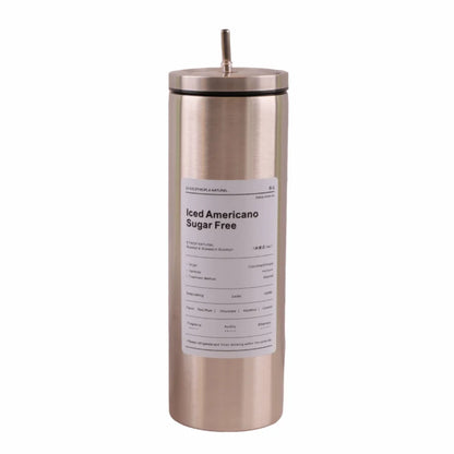 600ML Creative Thermal Water Bottle – Large Capacity Insulated Tea Mug Stainless Steel