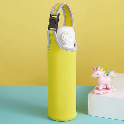 Portable Water Bottle Sleeve Bag – Insulated Can & Bottle Carrier for Travel & Gym