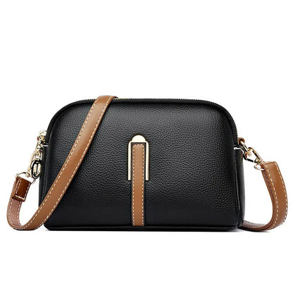 Women's Messenger Bag Women's Shoulder Bag Handbag Designer Cowhide Flap Bag Luxury Crossbody Bag For Women - BeeTrendyShop.COM