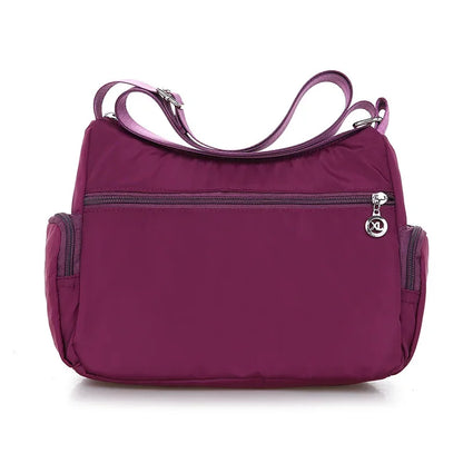 Women's casual large capacity crossbody bag, multifunctional waterproof shoulder bag, shopping handbag - BeeTrendyShop.COM