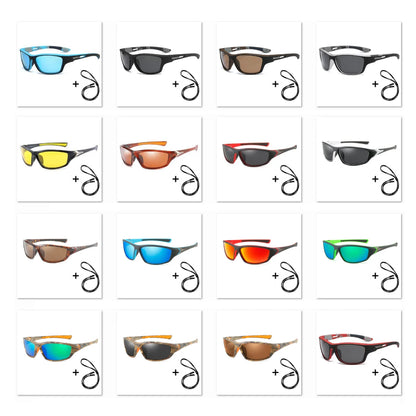 LENMOSC High Definition Polarized Sunglasses – UV400 Anti-Reflective Fishing & Sport