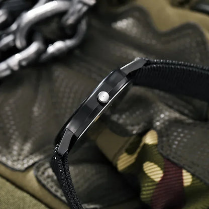 Luminous Men Sport Military Watch Shock Resistant Wristwatches Simple Nylon Band Male Army Wrist Watch Quartz Relogio Masculino - BeeTrendyShop.COM
