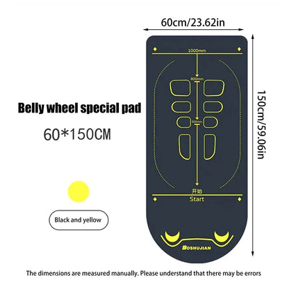 Non-Slip Yoga Mat – Shock Absorbing Exercise Mat for Home Pilates, Yoga & Floor Workouts