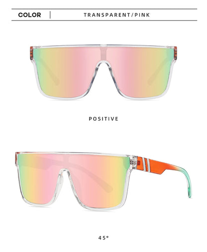 Fishing Sunglasses – UV400 Square Outdoor Sport Driving Shades for Men & Women