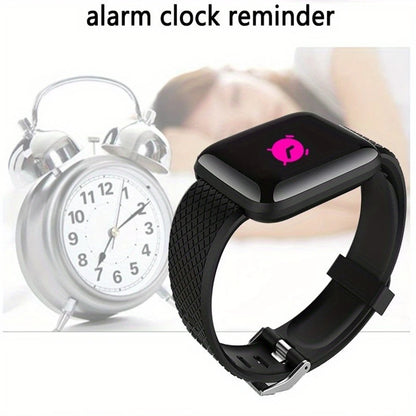 Smartwatch – Message Alerts, Fitness Monitor, Smart Bracelet, Birthday Gift for Men & Women