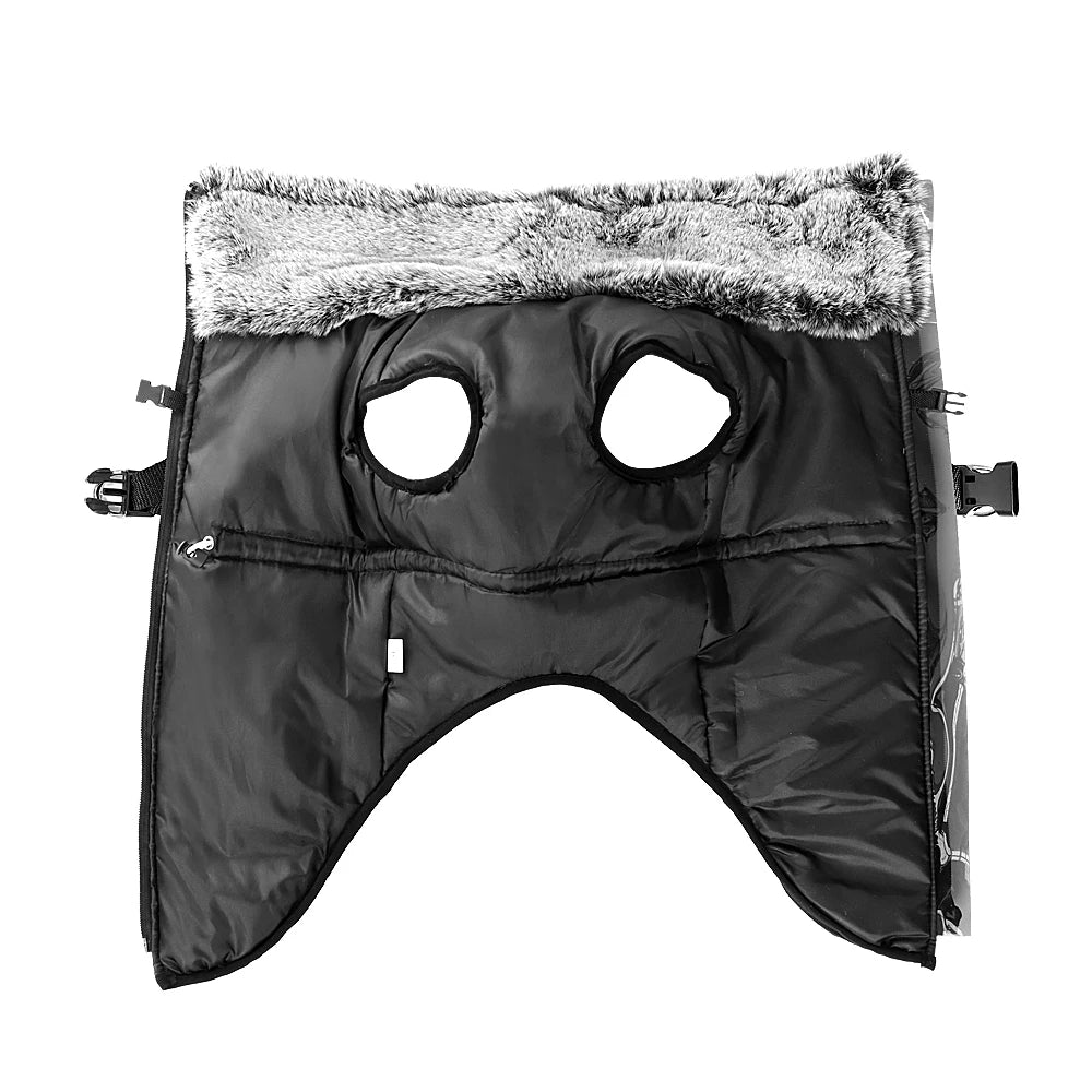 All-Weather Harness Dog Coat - Waterproof Winter Vest for Large Breeds - BeeTrendyShop.COM