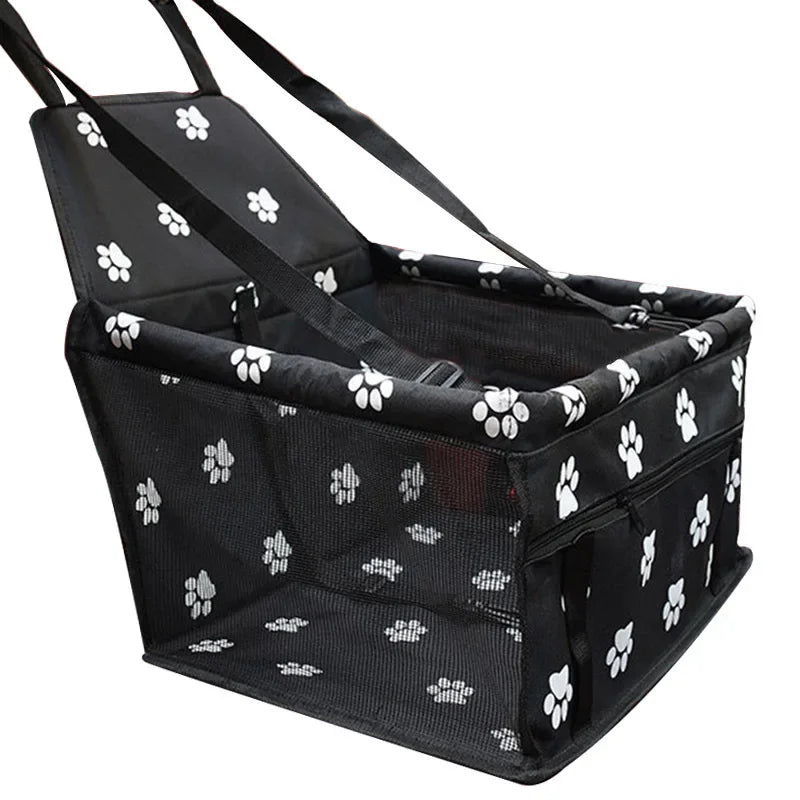 Dog Car Seat Hammock Carrier – Foldable, Breathable, Fits All Breeds