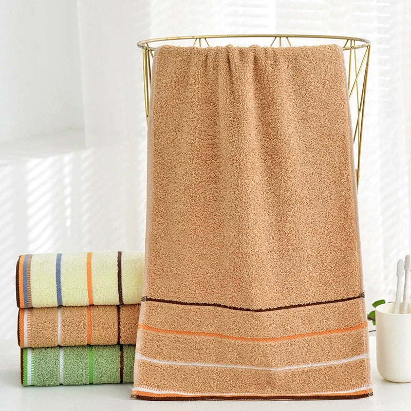 1 Pc Thickened Absorbent Bath Towel Soft Face Towel for Home - BeeTrendyShop.COM