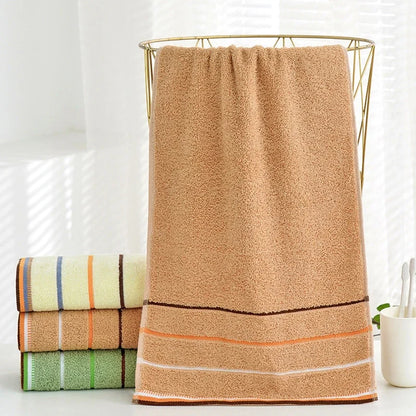 1 Pc Thickened Absorbent Bath Towel Soft Face Towel for Home - BeeTrendyShop.COM