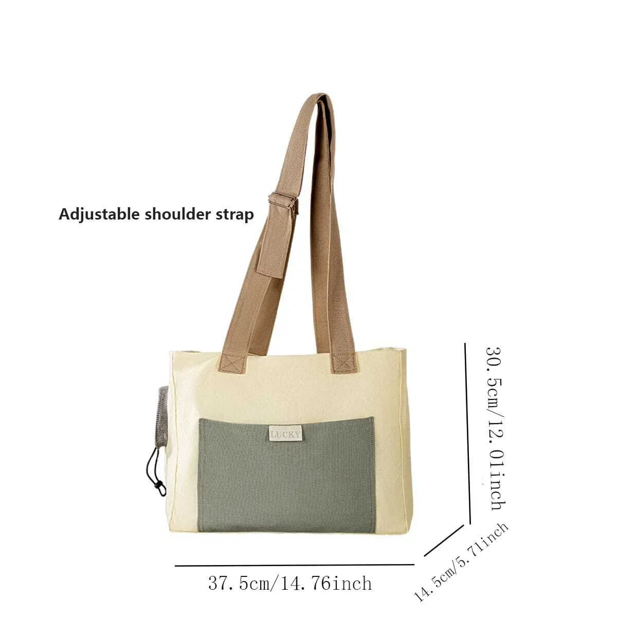 Cat Carrier Bag Pet Dog One Shoulder Canvas Transport Bag Fashion Portable Handbag Puppy Kitten Sling Bag Out Travel Backpack