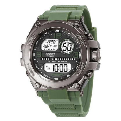 Men's Sports Watches 30M Waterproof Multifunction Clock Outdoor Military Digital Watch Smart Electronic Wristwatch for man Kids - BeeTrendyShop.COM