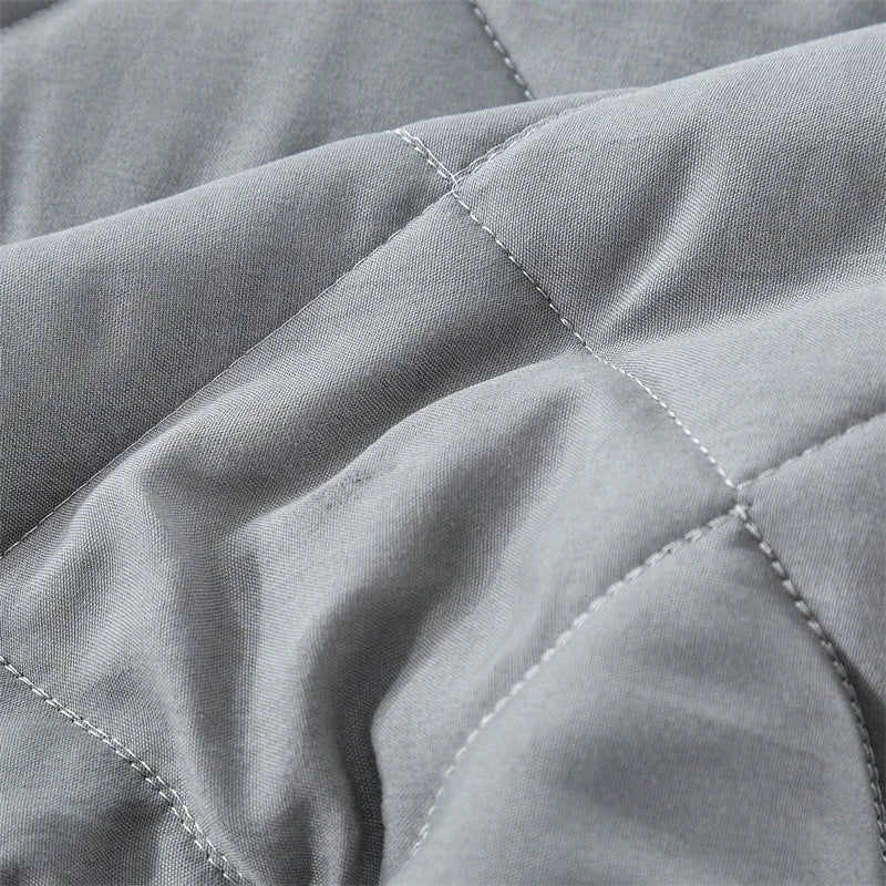 Soft All-Season Queen Quilt Bedding Set – Lightweight Coverlet with Pillow Shams