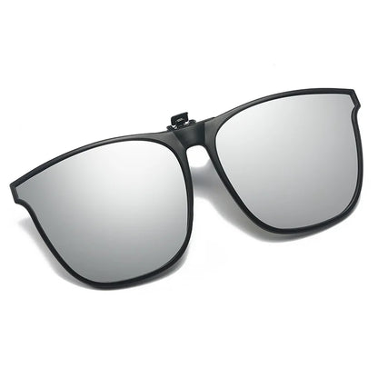Polarized Clip-On Sunglasses – Night Vision Anti-Glare Driver Goggles for Men