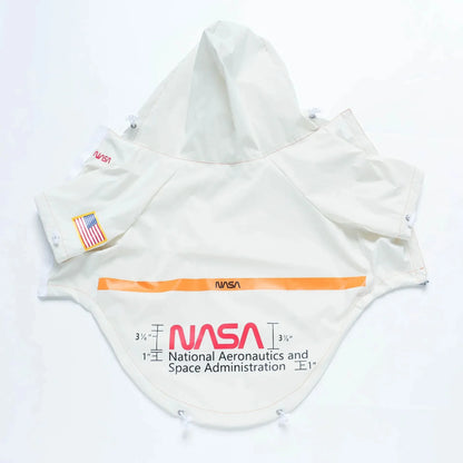 Reflective Space Suit Dog Raincoat - Waterproof Hoodie for All Sizes - BeeTrendyShop.COM