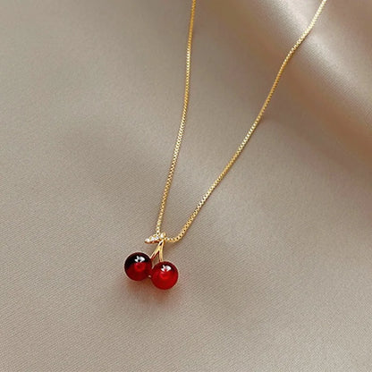 Cross Pendant Necklace – CZ Rhinestone Zinc Alloy Chain Necklace for Women