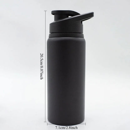 Metal Aluminum Water Bottle 700ml – Leakproof Reusable Sports Bottle for Cycling, Hiking & Gym
