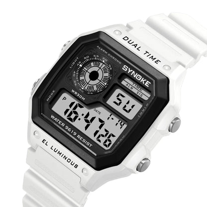 SYNOKE Multifunctional Digital Sport Watch Men Camouflage Waterproof Mens Wristwatches Fashion Retro Male Watches reloj hombre - BeeTrendyShop.COM