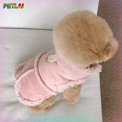 Dog Vest Jacket – Luxury Soft Cotton Winter Coat for Small & Medium Dogs | Autumn Winter | XS–XL