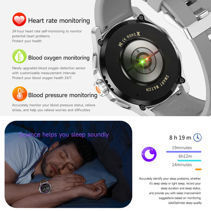 S4 Ultra Outdoor Sport Smartwatch – AMOLED HD, NFC, GPS, Heart Rate, Bluetooth Call