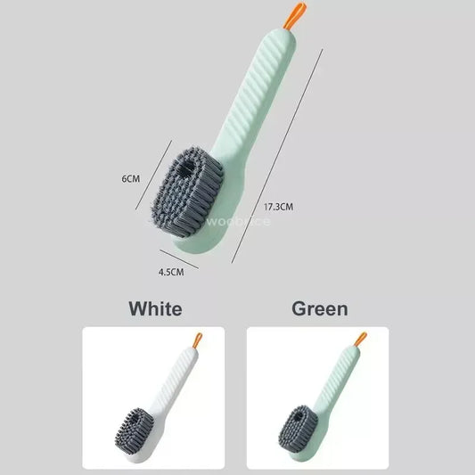 Shoe Brush Cleaner Brush for Cleaning Shoes for Slippers Sneakers Rubber Soft-bristled Liquid Shoe Cleaning Brush Clothing Brush